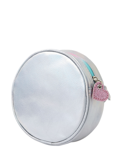 Angels by Accessorize Kids' Round Unicorn Crossbody Bag, Multi - view 2, Multi