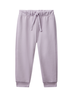 Benetton Kids' Cotton Joggers, Violet