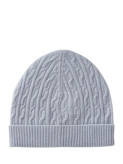 Benetton Kids' Wool Blend Beanie Hat - view 2, Blue