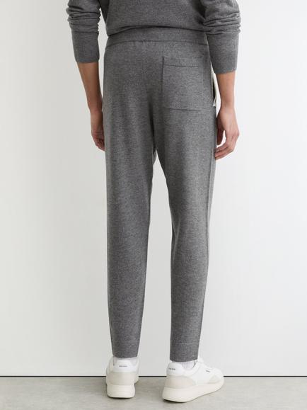 Reiss Clifford Wool Knit Bomber Jacket, Mid Grey - view 2, Mid Grey