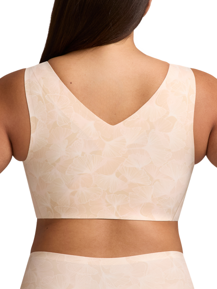Evelyn & Bobbie Defy Bra, Champagne Gingko - view 2, Champagne Gingko