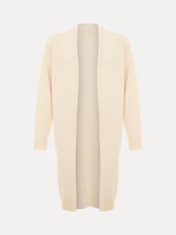 Phase Eight Sabrina Longline Cardigan, Ivory, Ivory