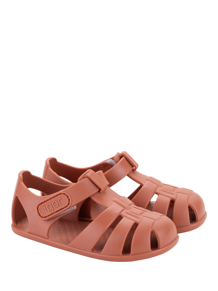 IGOR Kids' Nemo Jelly Sandals, Dark Red, Red