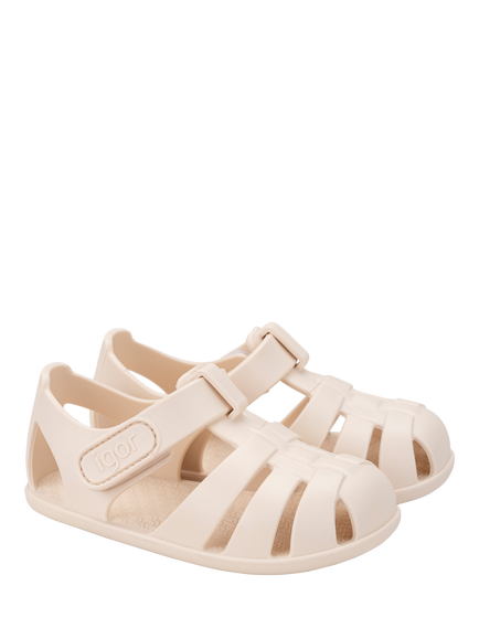 IGOR Kids' Nemo Jelly Sandals, Cream, Cream