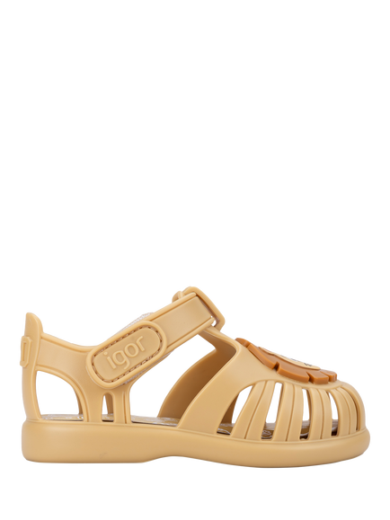 IGOR Kids' Tobby Lion Jelly Sandals, Yellow - view 2, Yellow