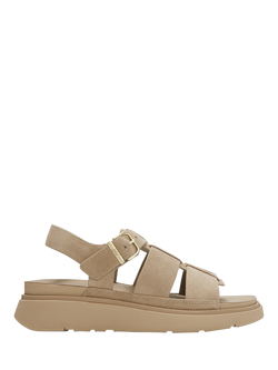 FitFlop Gen-FF Suede Fisherman Sandals, Cappuccino, Cappuccino