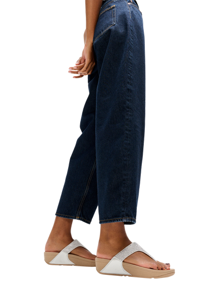 FitFlop Lulu Glitter Flip Flops, Steeled Silver - view 2, Steeled Silver