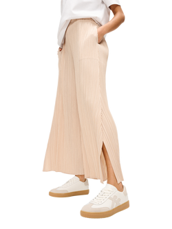 FitFlop The Dash T-Toe Leather Blend Trainers, Urban White - view 2, Urban White