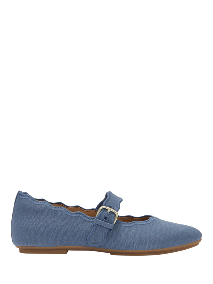 FitFlop Delicato Mary Jane Ballerina Pumps, Blue, Blue