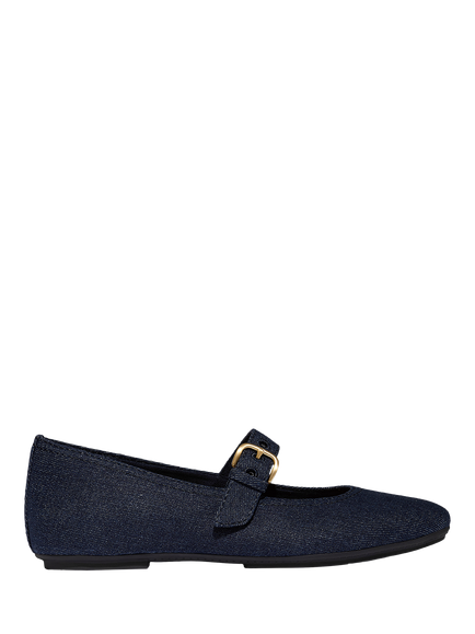 FitFlop Delicato Denim Mary Janes, Dark Blue, Dark Blue