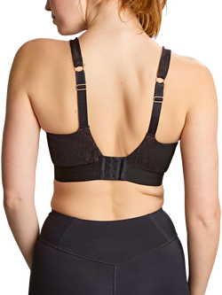 Panache Endurance Wired Non Padded Sports Bra, Black/Latte - view 2, Black/Latte