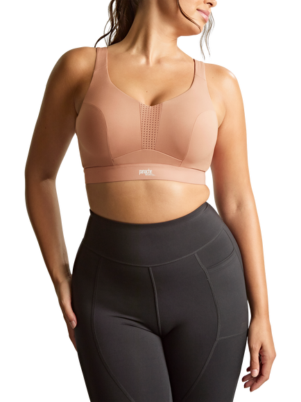 Panache Endurance Wired Non Padded Sports Bra, Dusty Rose, Dusty Rose