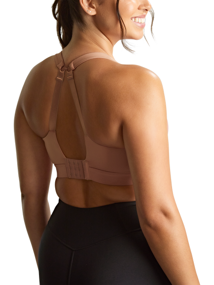 Panache Endurance Wired Non Padded Sports Bra, Dusty Rose - view 2, Dusty Rose