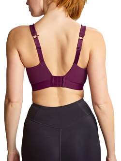 Panache Endurance Non Padded Underwired Sports Bra, Berry - view 2, Berry