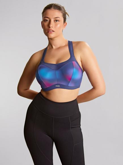 Panache Power Sports Bra, Multi, Multi
