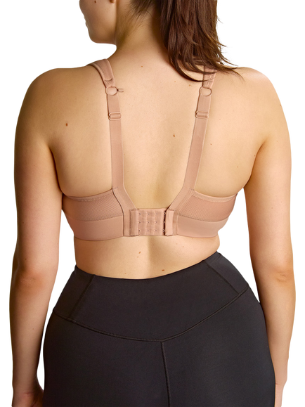 Sculptresse Thrive Wired Non Padded Sports Bra, Dusty Rose - view 2, Dusty Rose