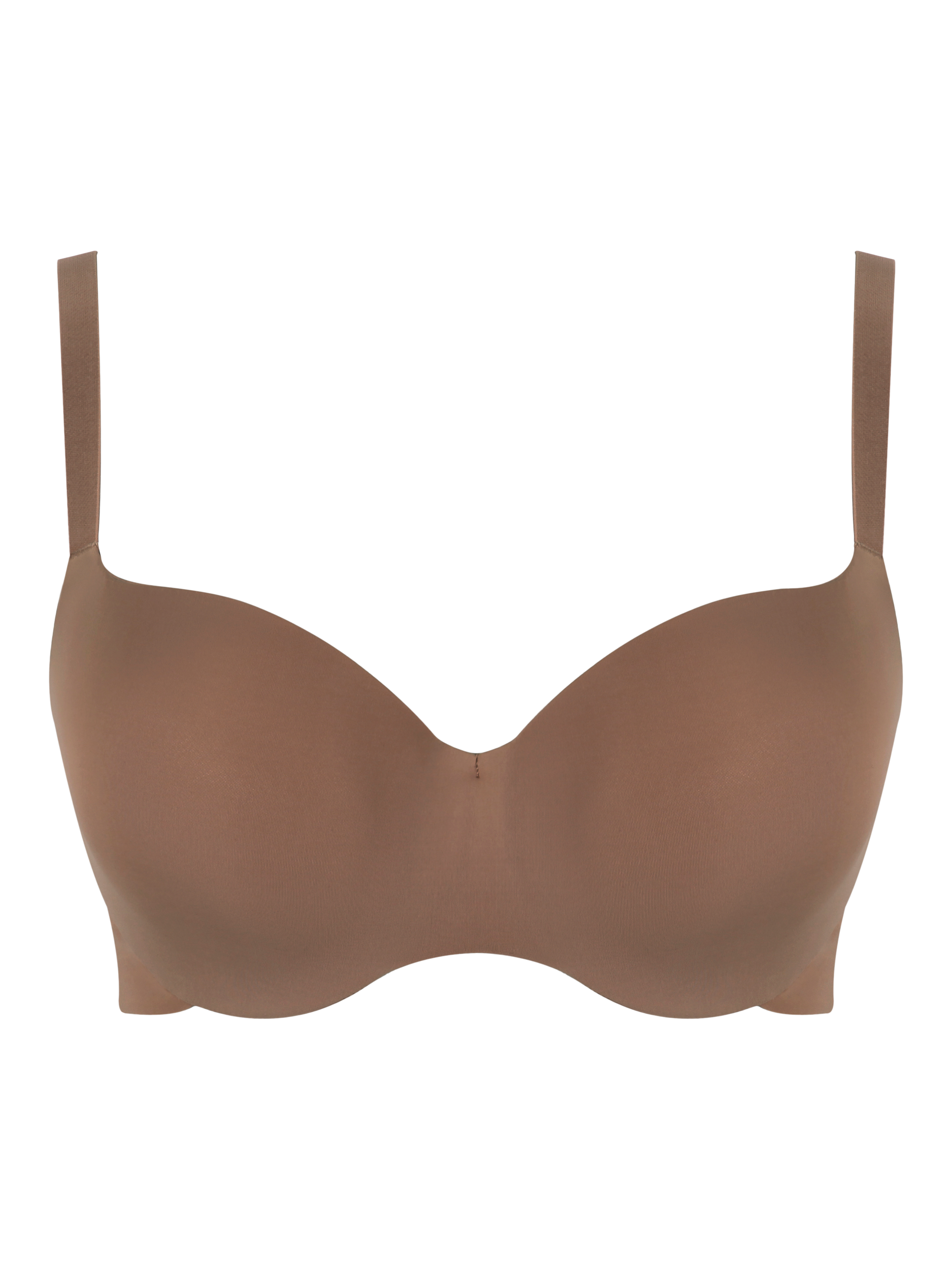 Product image 4 of 4, which shows Panache 365 T-Shirt Bra, Cocoa, 28DD