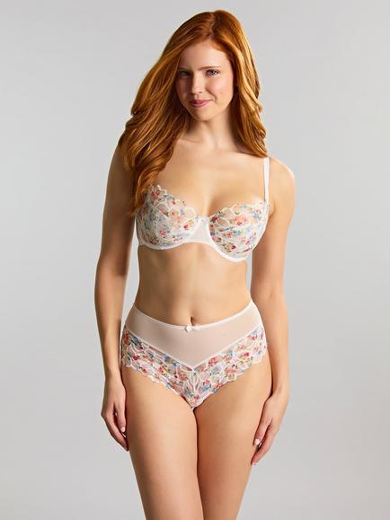 Panache Allure Demi Balcony Bra, Bloom, Bloom