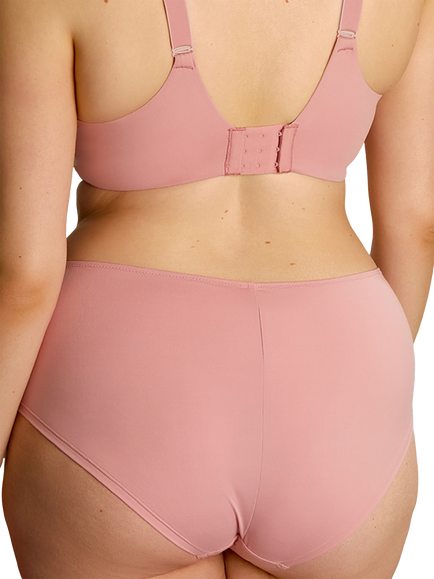 Sculptresse Bliss High Waist Knickers, Rose Pink - view 2, Rose Pink