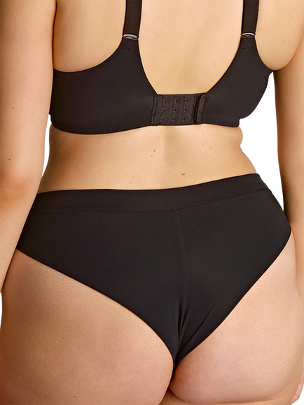 Sculptresse Muse Brazilian Knickers, Black - view 2, Black