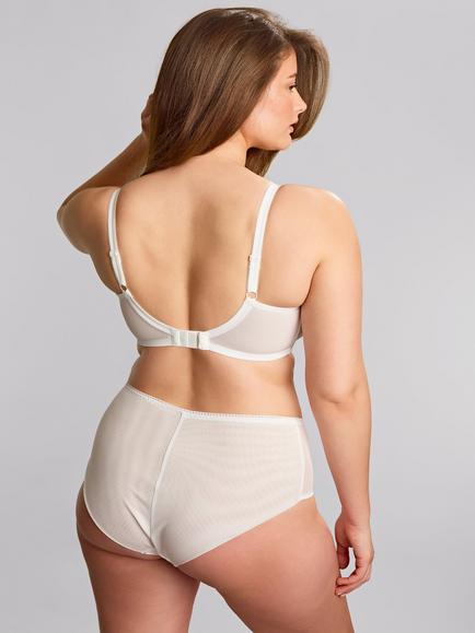 Panache Tango High Waist Knickers, White - view 2, White