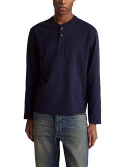 Benetton Cotton Regular Fit Long Sleeve T-Shirt, Blue, Blue