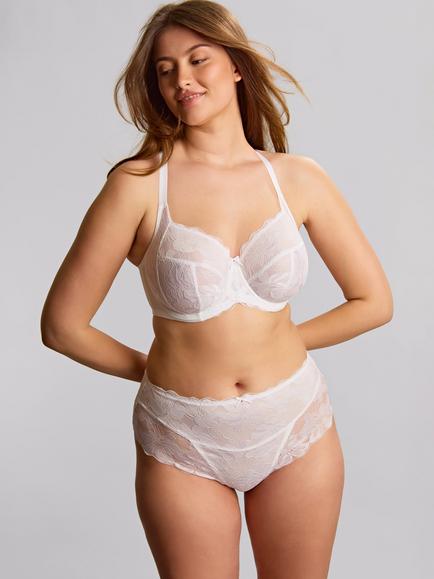 Panache Evangeline Full Coverage Bra, White, White