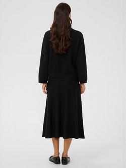 KAFFE Malina Crew Neck Jumper, Black - view 2, Black