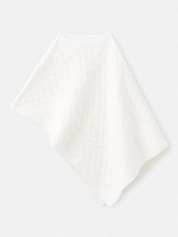 Mango Kids' Angel Asymmetric Cape, Natural White, Natural White