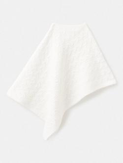 Mango Kids' Angel Asymmetric Cape, Natural White - view 2, Natural White
