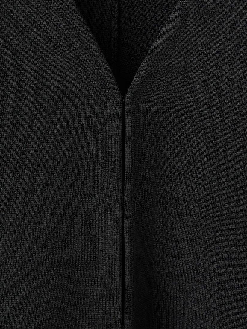 Product image 6 of 6, which shows Mango Sofis Oversized V-Neck Cardigan, Black, L