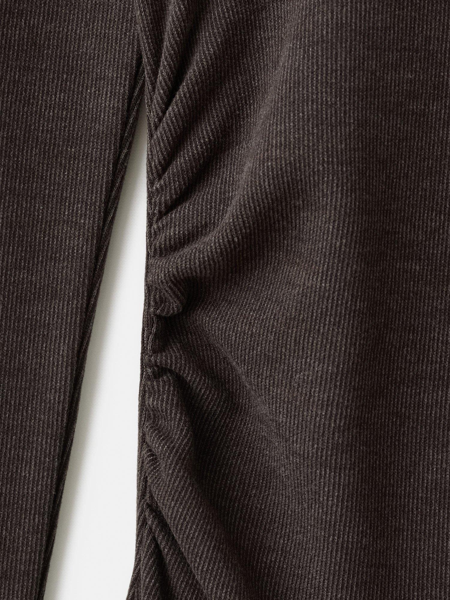 Product image 8 of 8, which shows Mango Basila Ruched Maxi Dress, Brown, 10