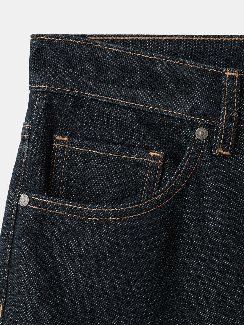 Product image 4 of 7, which shows Mango Telma Turn Up Jeans, Dark Blue, 10