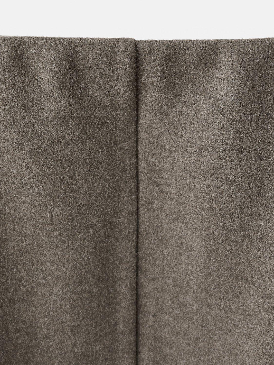 Product image 8 of 8, which shows Mango Chile Pencil Midi Skirt, Medium Brown, L