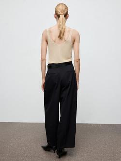 Mango Kling Sparkle Knit Top, Gold - view 2, Gold