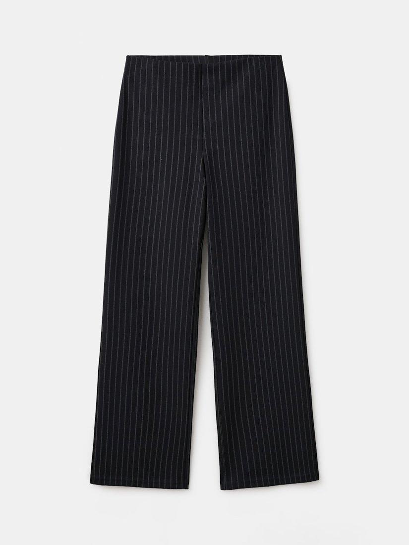 Product image 4 of 5, which shows Mango Brini Stripe Trousers, Navy, XXXL