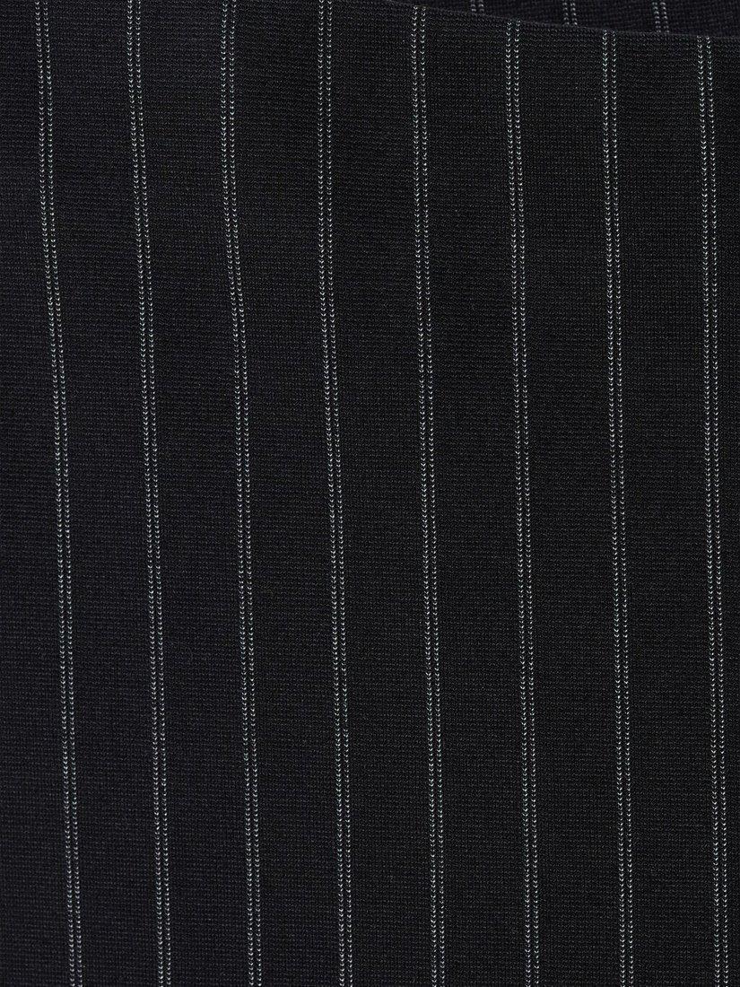 Product image 5 of 5, which shows Mango Brini Stripe Trousers, Navy, XXXL