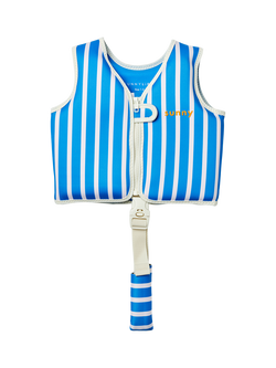 Sunnylife Kids' Tino the Tiger Swimming Vest, Blue, Blue