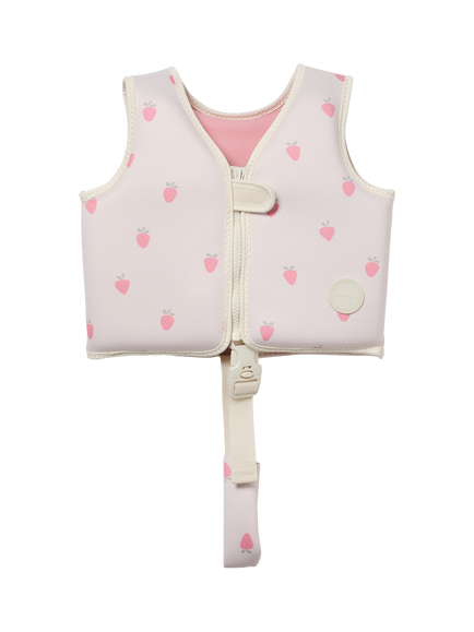 Sunnylife Kids' Swimming Vest, Strawberry Sunshine, Strawberry Sunshine