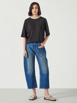 HUSH Reece Drape T-Shirt - view 2, Black