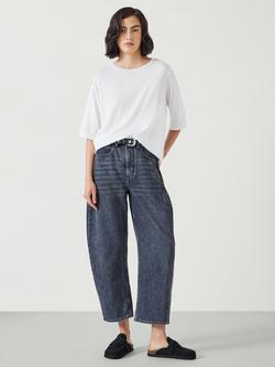 HUSH Reece Drape T-Shirt - view 2, White