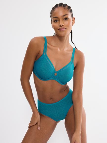 Triumph Signature Sheer Minimiser Bra, Arizona Blue