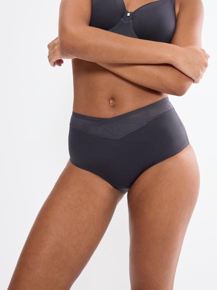 Triumph True Shape Sensation T Maxi Knickers, Ink Gray