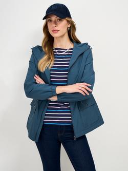 Crew Clothing Waterproof Raincoat, Teal Blue