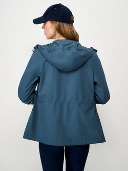 Crew Clothing Waterproof Raincoat - view 2, Teal Blue