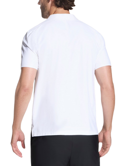 Skechers Ace Tour Polo Shirt, White/Black - view 2, White/Black