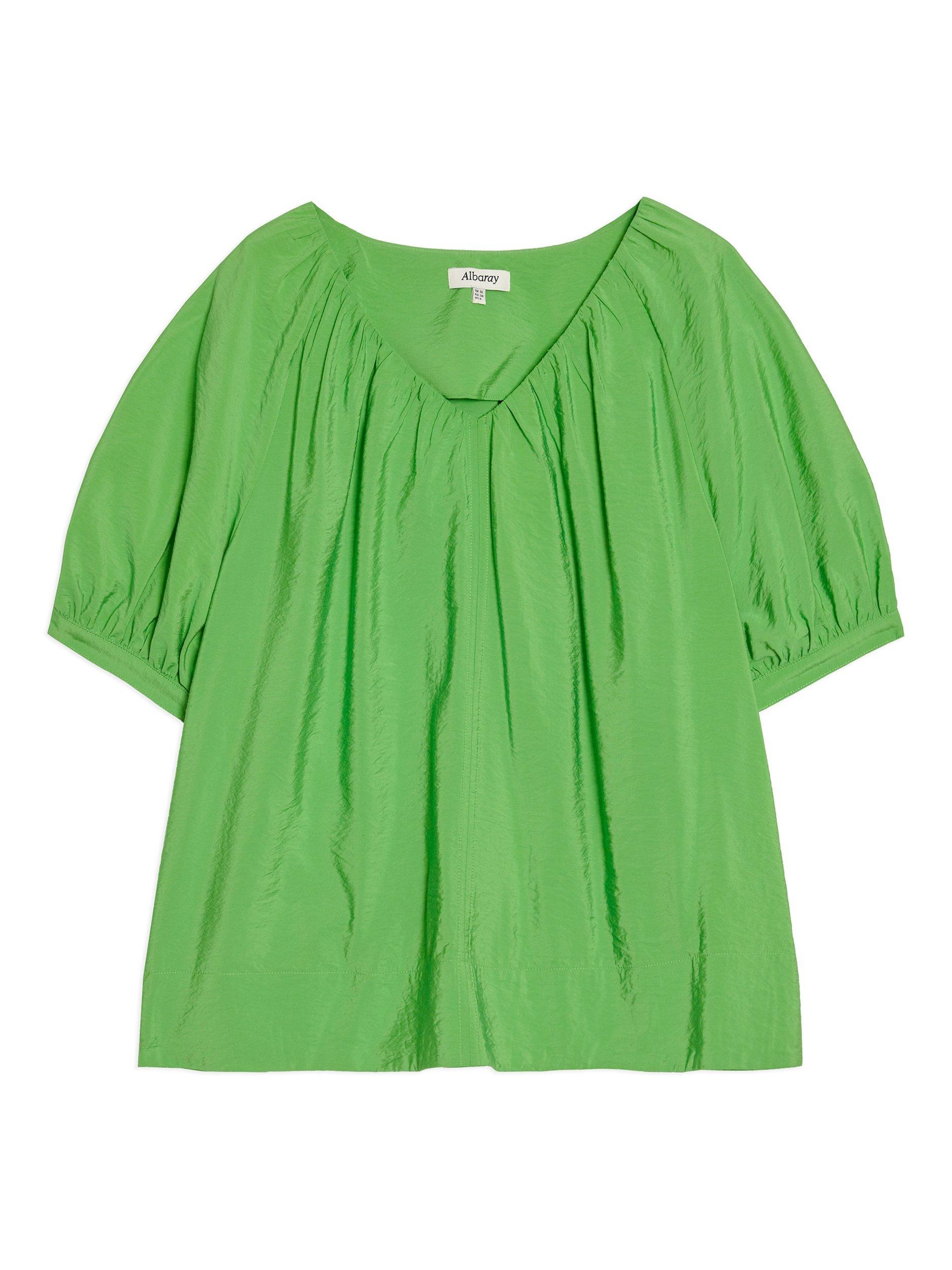 Product image 4 of 4, which shows Albaray Ripple Air Flow Top, Green, 8