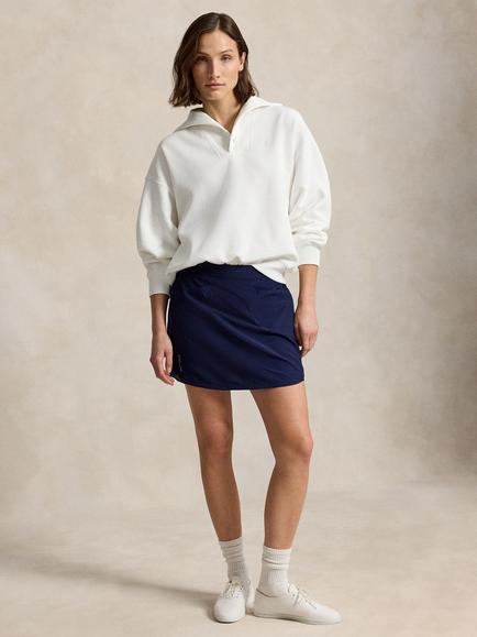 Polo Ralph Lauren Wimbledon 2026 Cotton Blend Fleece Jumper, White, White