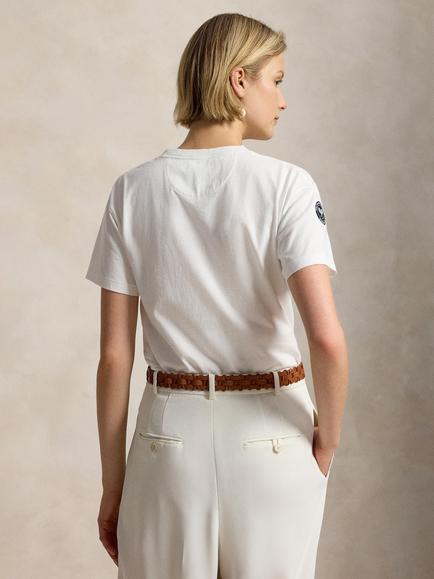 Polo Ralph Lauren Wimbledon 2026 Bear Graphic T-Shirt, White - view 2, White