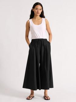 Albaray Super Wide Leg Culottes, Black